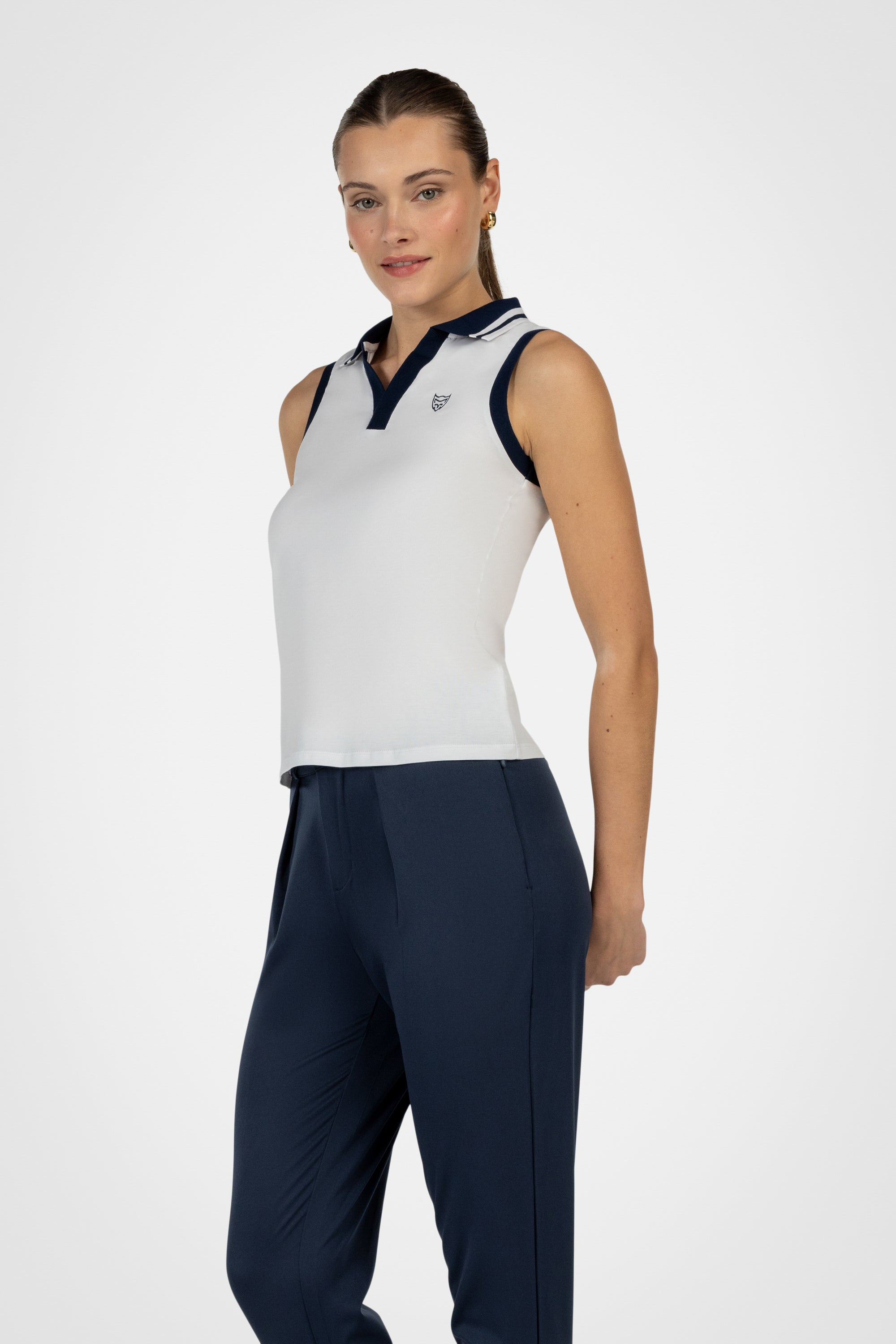 Birdie Sleeveless Polo